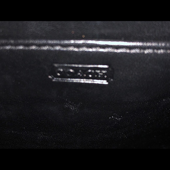 COACH Signature Canvas & Patent Wristlet - Picture 6 of 6